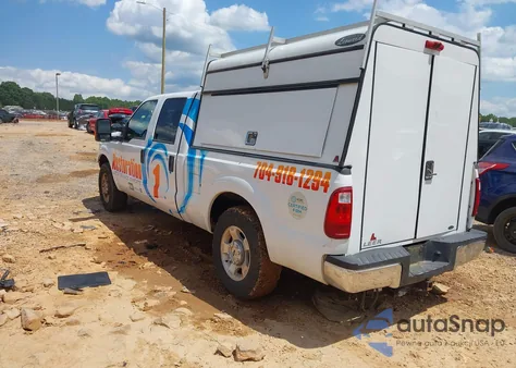 2016 Ford F-250 Xlt из США, поврежденный, VIN 1FT7W2A69GEC16213